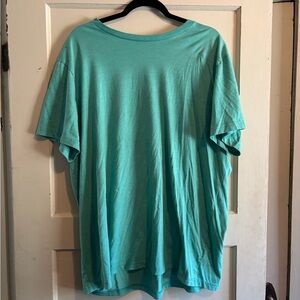 George Men's Aqua Short Sleeve Tee
